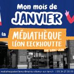 Programme du mois de janvier à la médiathèque