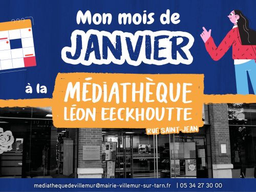 janvier à la médiathèque