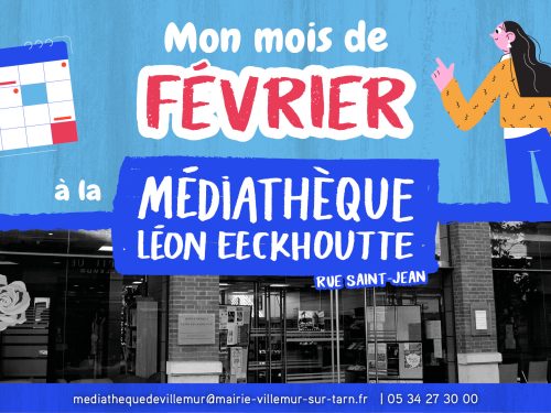 Programme médiathèque février