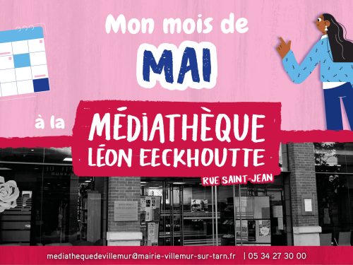 Mai à la médiathèque