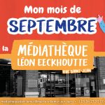 Programme du mois de septembre à la médiathèque