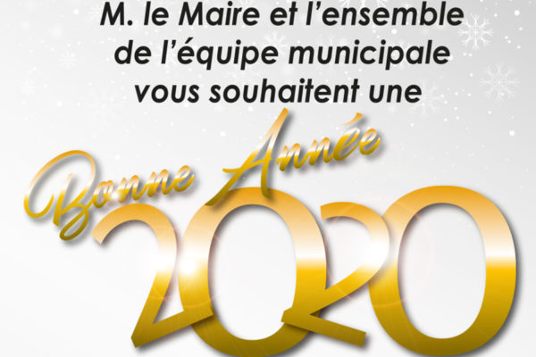 Meilleurs vœux 2020 !