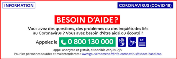 Rappel du numéro national COVID-19 : guide avec tous les numéros d’urgence