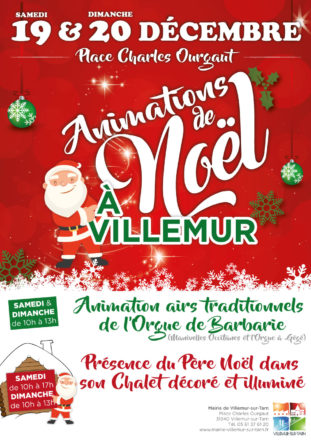 Animations de Noël 2020 – Place Charles Ourgaut