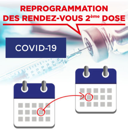 REPORT DES RENDEZ-VOUS | CENTRE DE VACCINATION | COVID-19