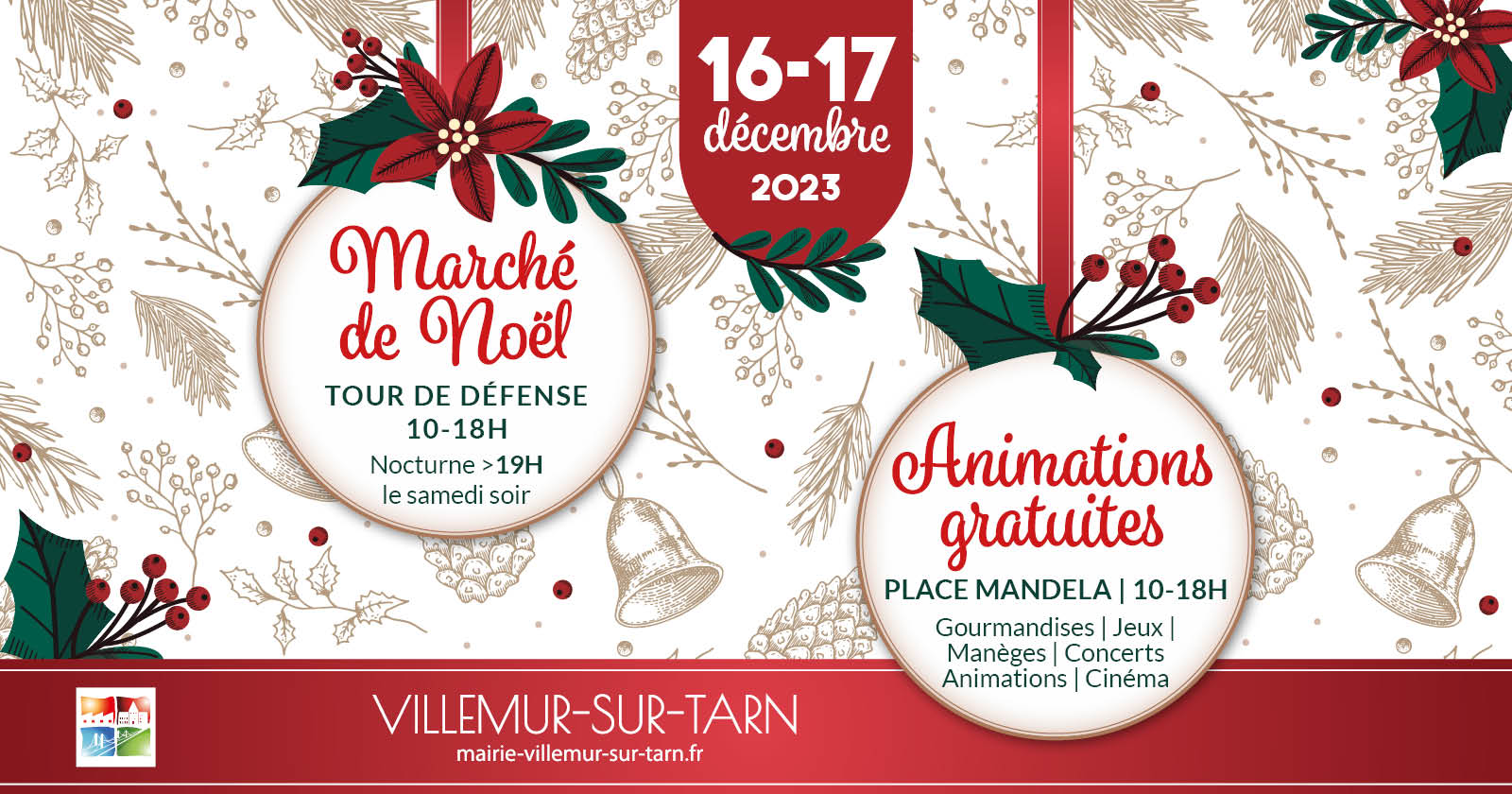 Découvrez le programme des festivités de Noël