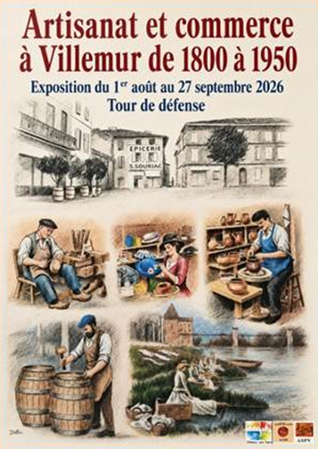 Exposition Artisanat et commerce à Villemur 1800-1950