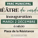 Inauguration du théâtre de verdure