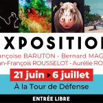 Exposition de peintures et de sculptures
