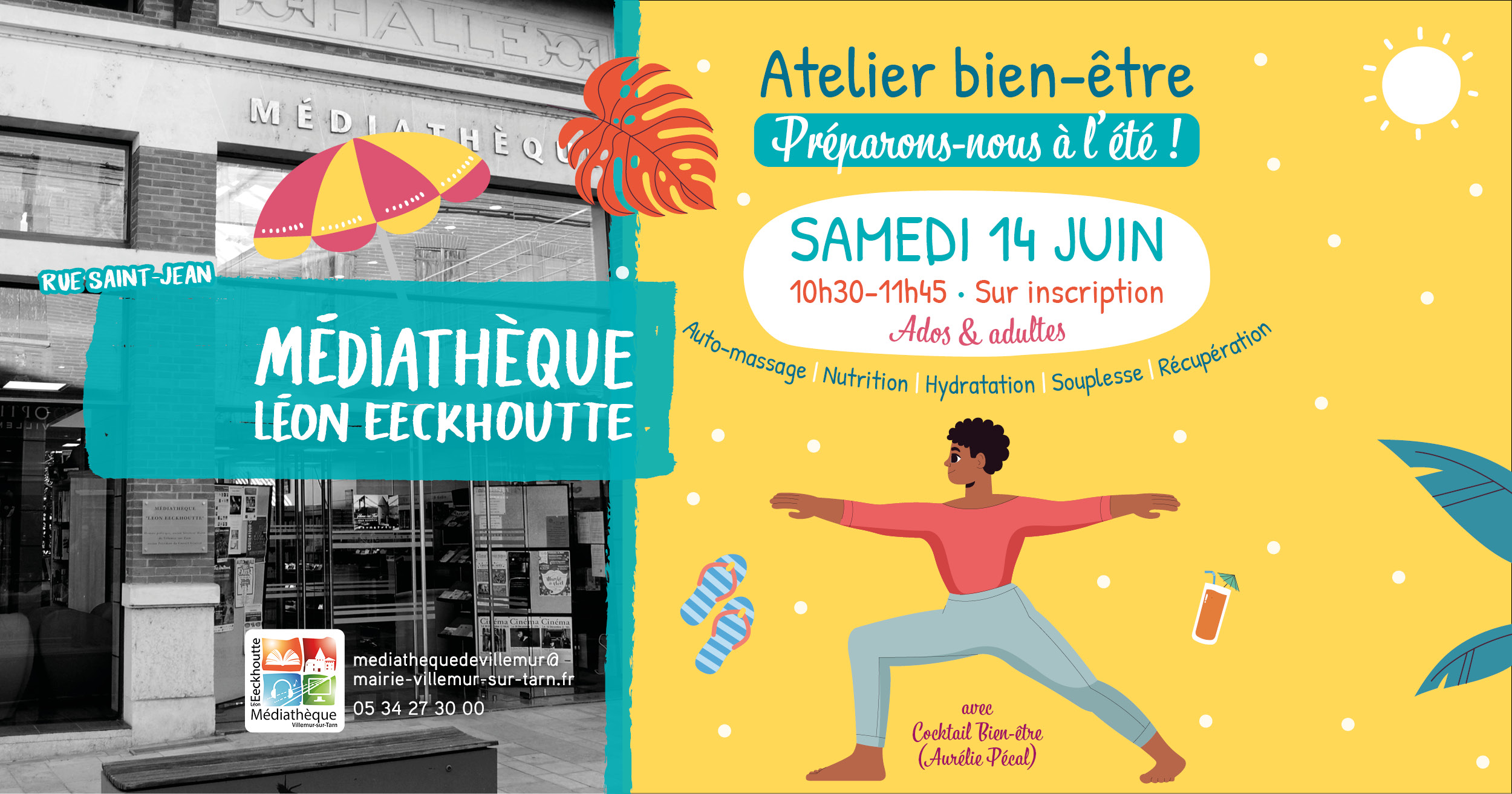 C’est déjà l’été à la Médiathèque !
