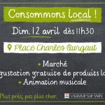 Le 12 avril, Consommons Local !