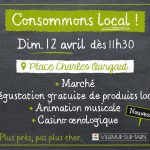 Le 12 avril, Consommons Local !