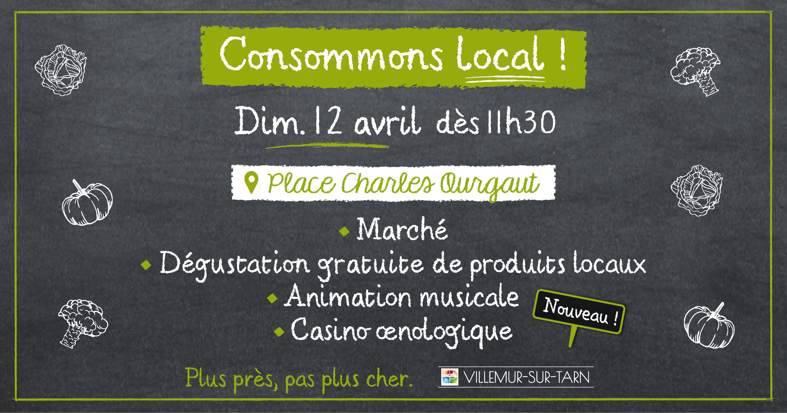Le 12 avril, Consommons Local !