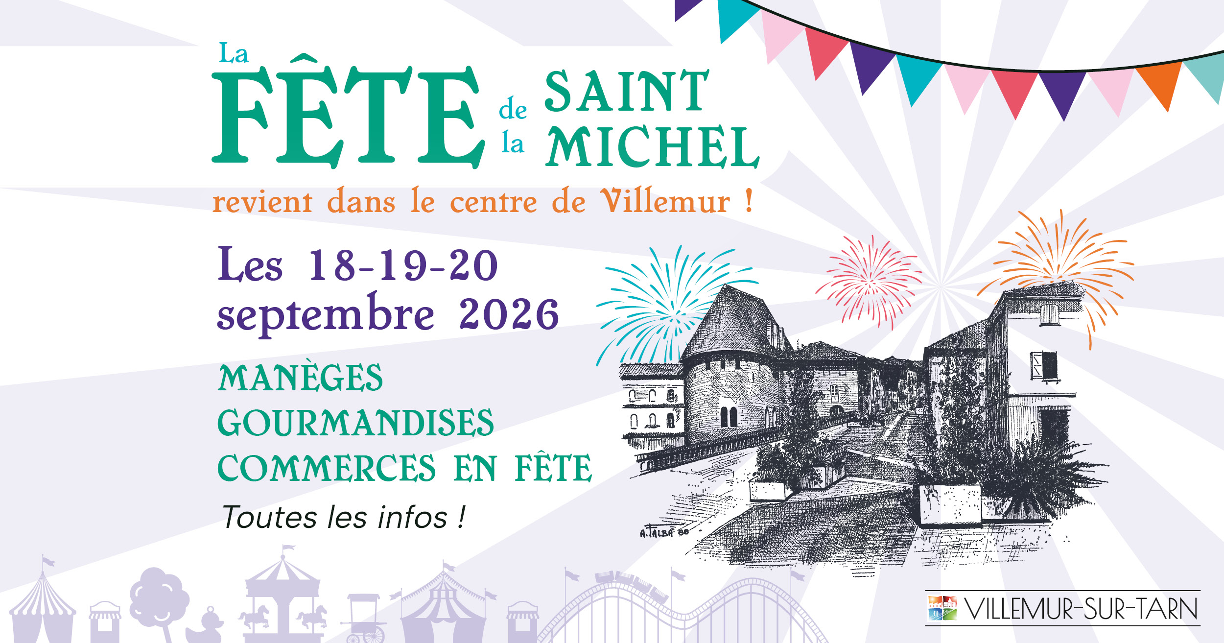 La Fête de la Saint-Michel revient dans le centre de Villemur !