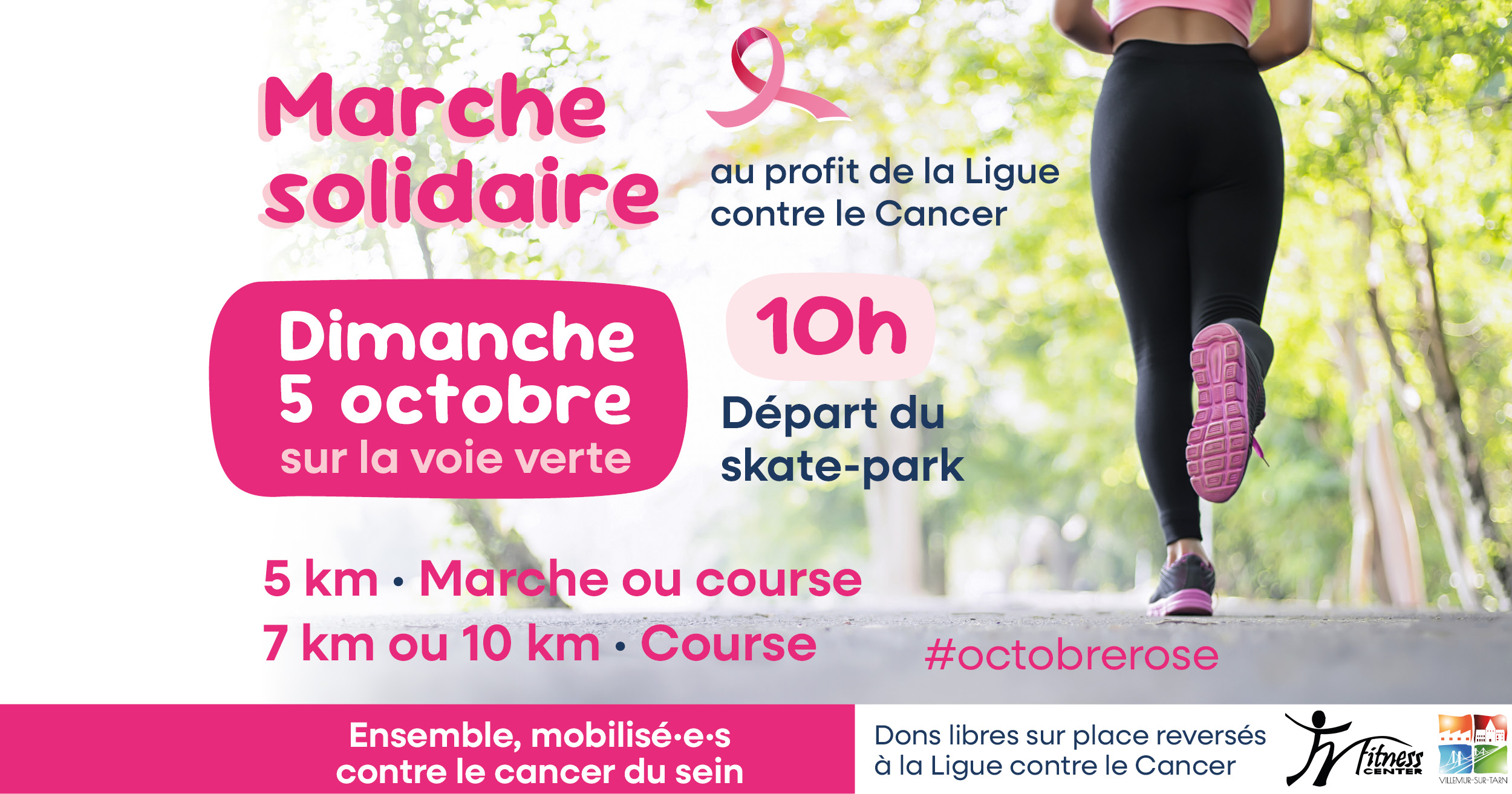 Venez marcher pour Octobre Rose