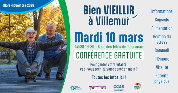 Bien vieillir à Villemur : un cycle de prévention pensé pour les seniors