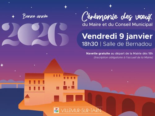 Cérémonie voeux 2026 villemur