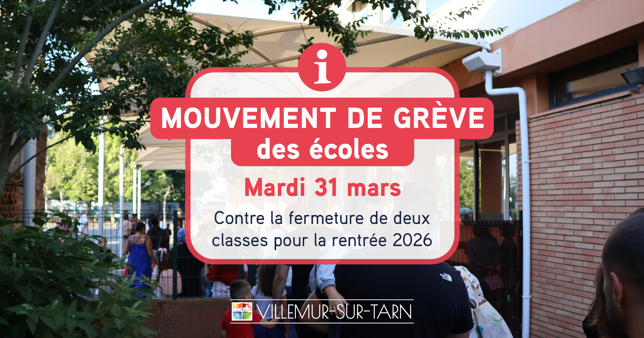 Mouvement de grève dans les écoles