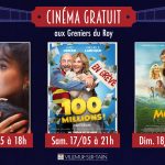 Cinéma gratuit en mai : découvrez la programmation