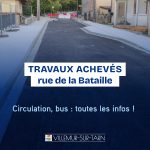 La rue de la Bataille rouverte à la circulation