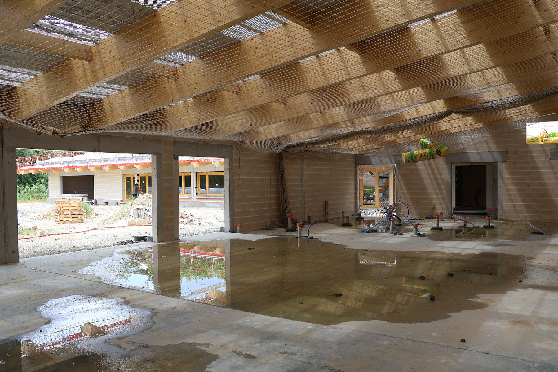 Travaux groupe scolaire mai 2025