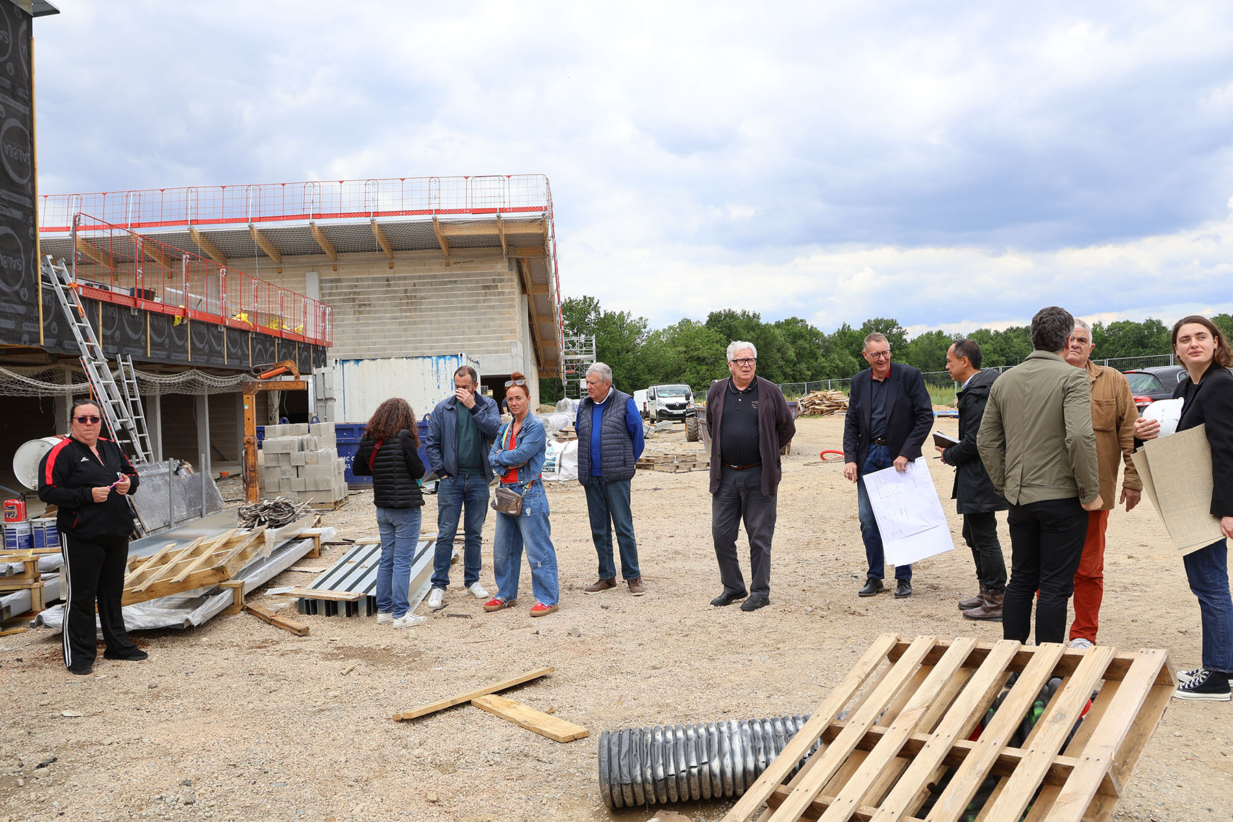 Travaux groupe scolaire mai 2025