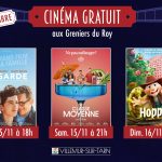 Cinéma gratuit en novembre : découvrez la programmation