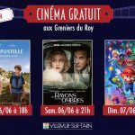 Cinéma gratuit en juin: découvrez la programmation