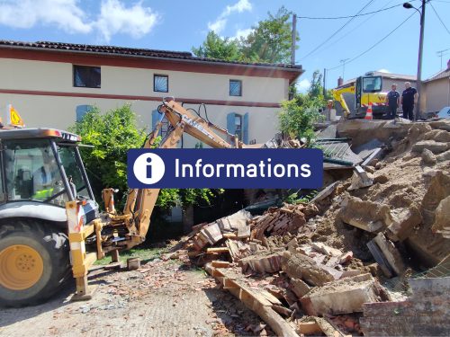 Informations rue de la Bataille Villemur-sur-Tarn