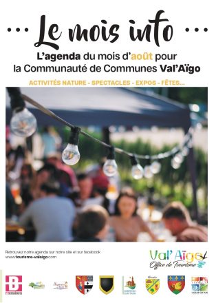 Le Mois Info de Val’Aïgo d’août 2023 est disponible