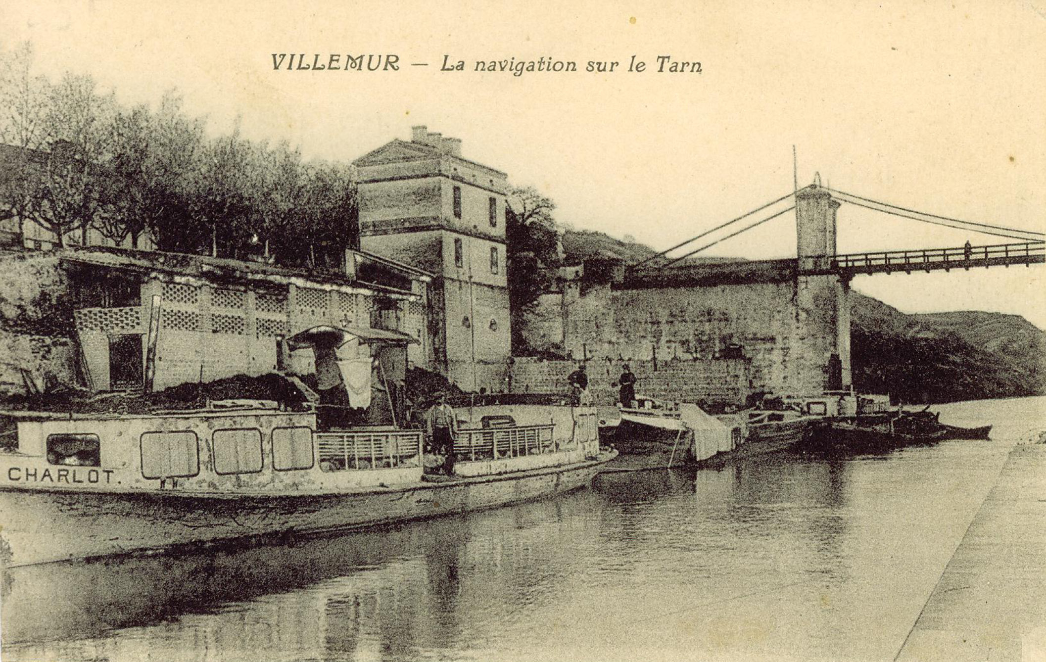 Parcours photo et audio historique Villemur-sur-Tarn : les rives du Tarn