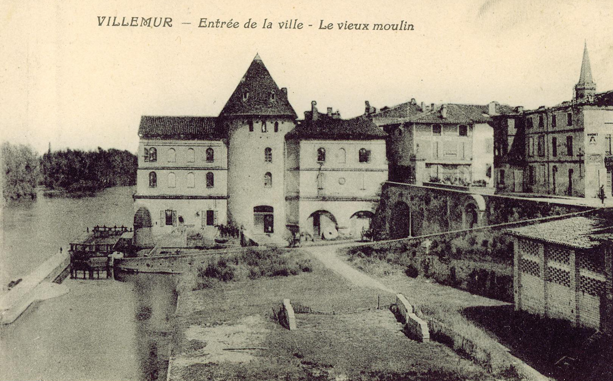 Parcours photo et audio historique Villemur-sur-Tarn : la Tour de Défense