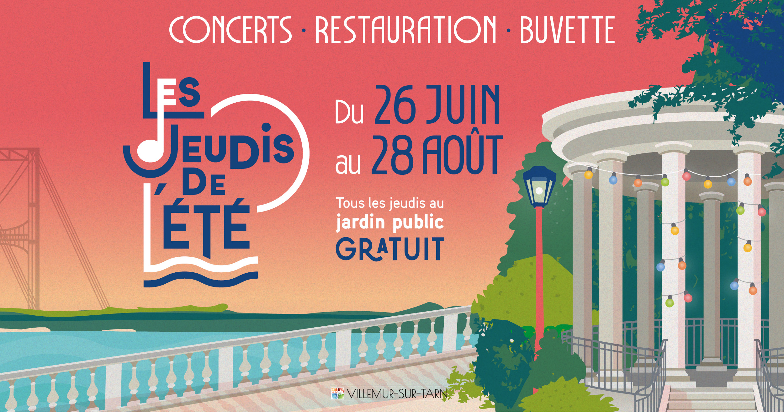 Jeudis de l'été Villemur 2025