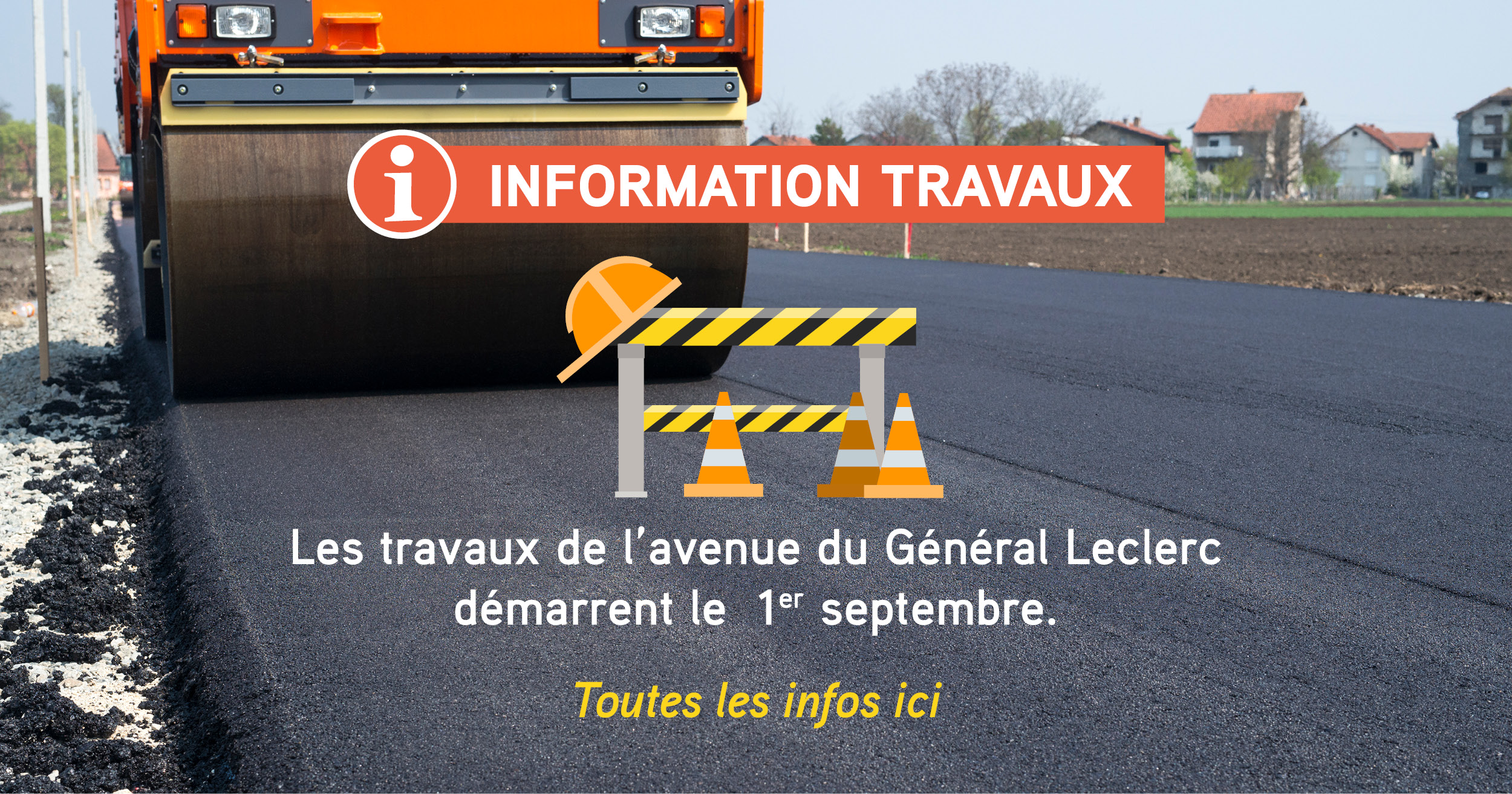 Travaux Avenue du Général Leclerc