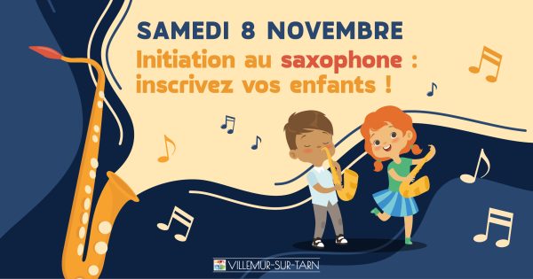 Une journée pour découvrir le saxophone