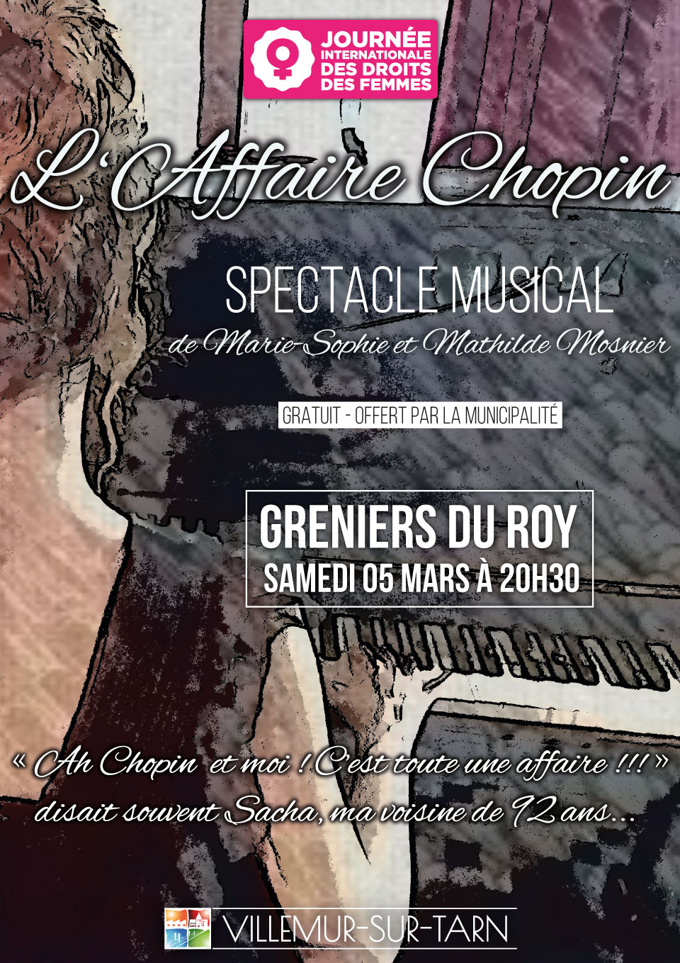 « L’affaire Chopin »  | Samedi 05 mars à 20h30