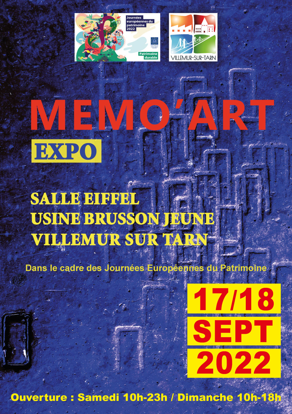 Journées Européennes du Patrimoine les 17 et 18 septembre : le Patrimoine durable à l’honneur