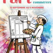 « L’art s’invite dans nos commerces » :  lancement de la 2ème édition !