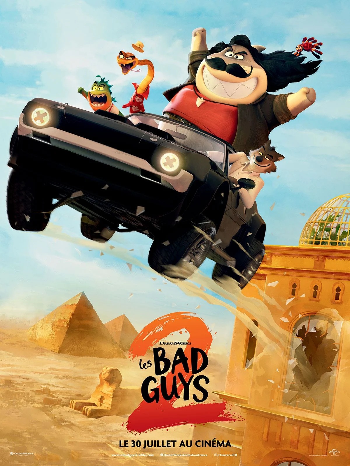 Affiche les Bad Guys 2