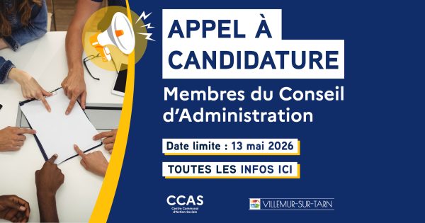 Devenez Membre du Conseil d&rsquo;Administration du CCAS !