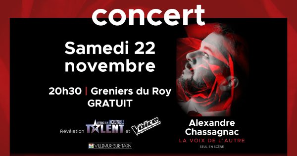 Concert : Alexandre Chassagnac à Villemur