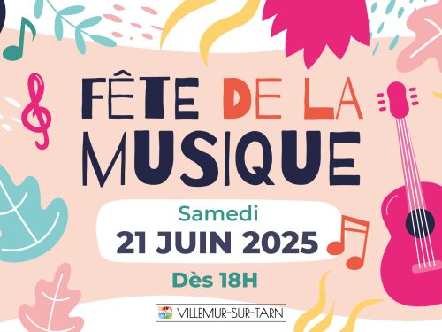 Fête de la musique 2025 à Villemur-sur-Tarn