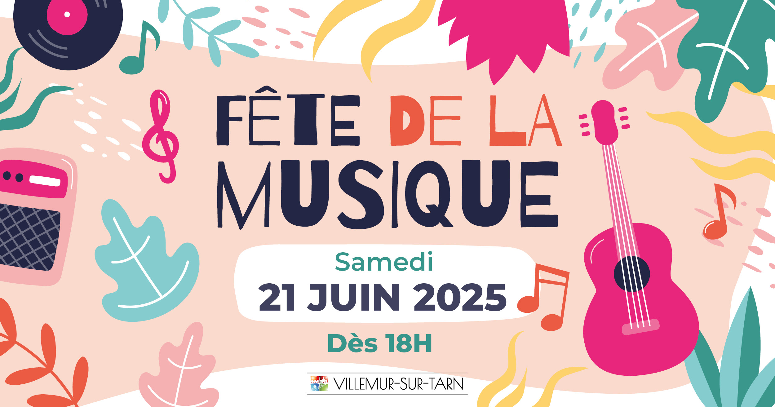C’est la Fête de la Musique à Villemur !