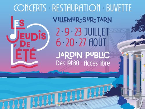 Jeudis de l'été 2026 à Villemur-sur-Tarn