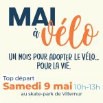Challengez-vous pour Mai à vélo !