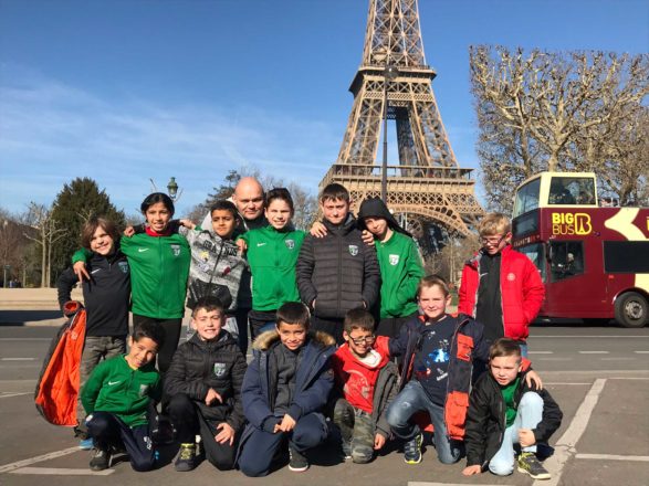 Sur les traces de l’Equipe de France : voyage de rêve à Paris pour les enfants de l’AS Villemur Foot.