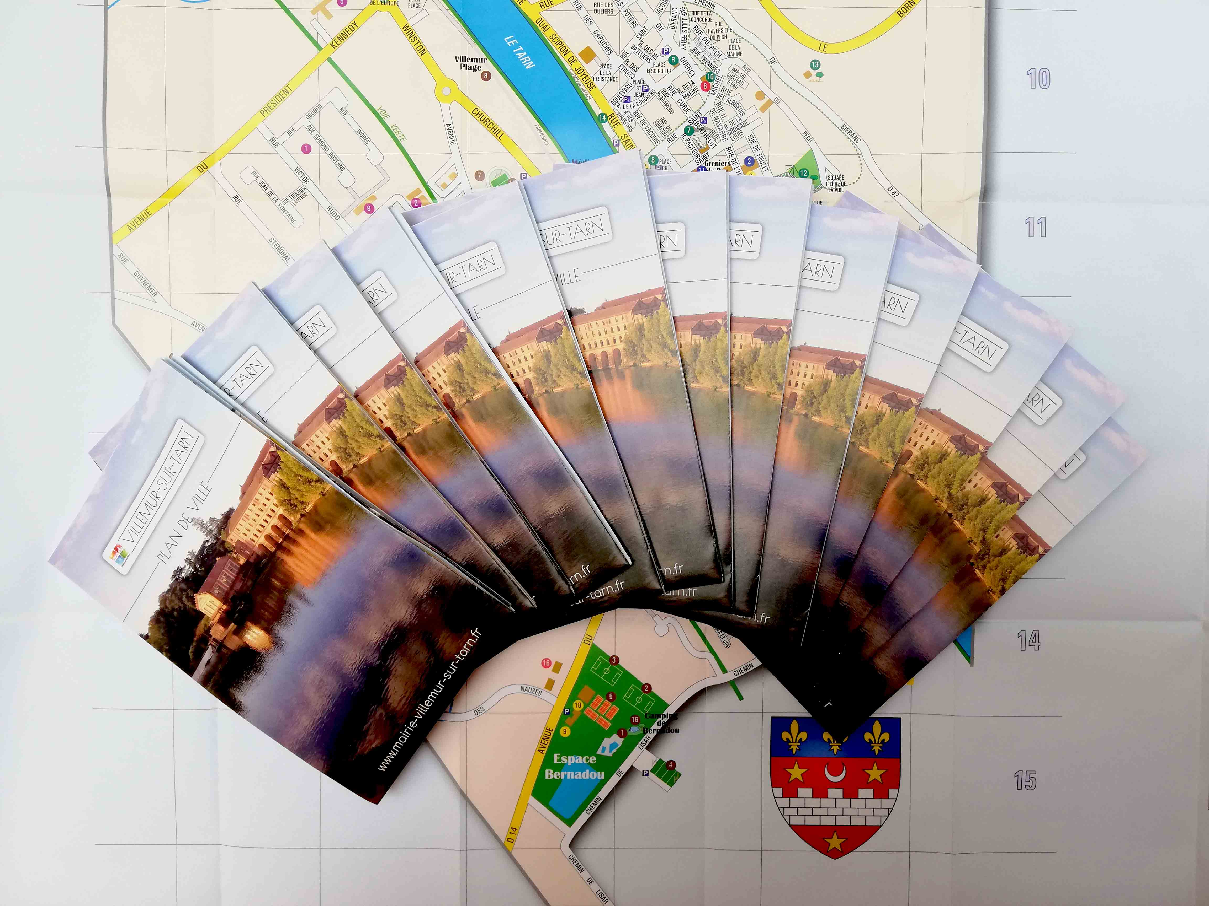 De nouveaux plans de ville à votre disposition