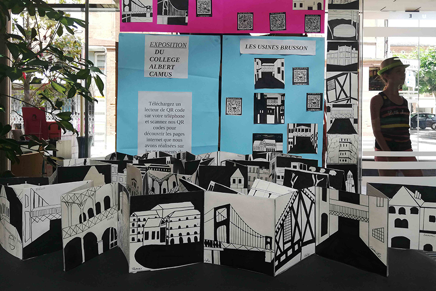Les enfants de Villemur racontent le patrimoine : exposition prolongée jusqu’au 3 août !