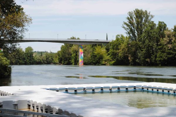 Un bassin flottant sur la plage et un nouveau ponton au club nautique : l’été se prépare sur le Tarn !