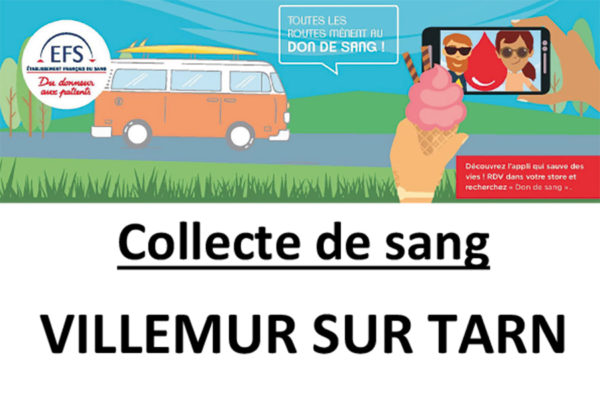 Don du sang jeudi 11 juillet à Magnanac